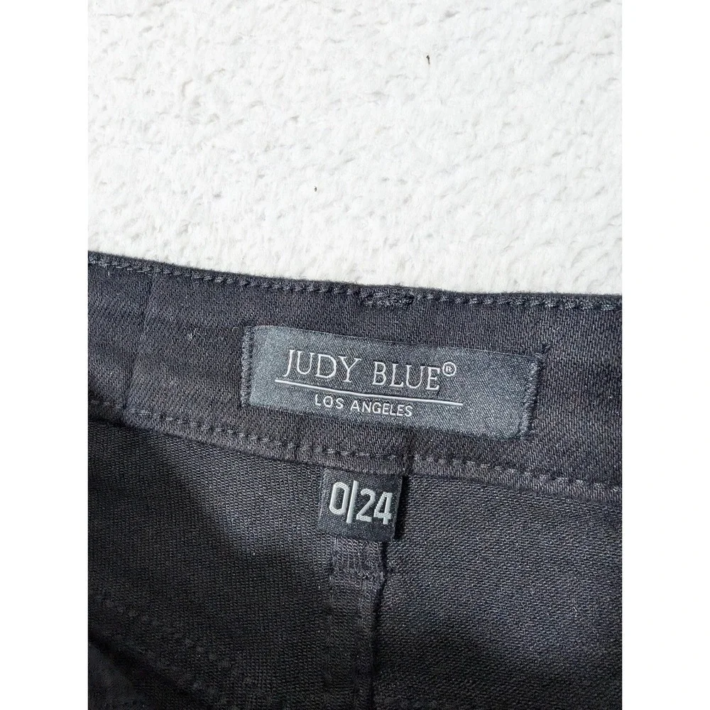NEW Judy Blue Skinny Jeans Womens 0/24‎ Black Stretch High Rise JB88757